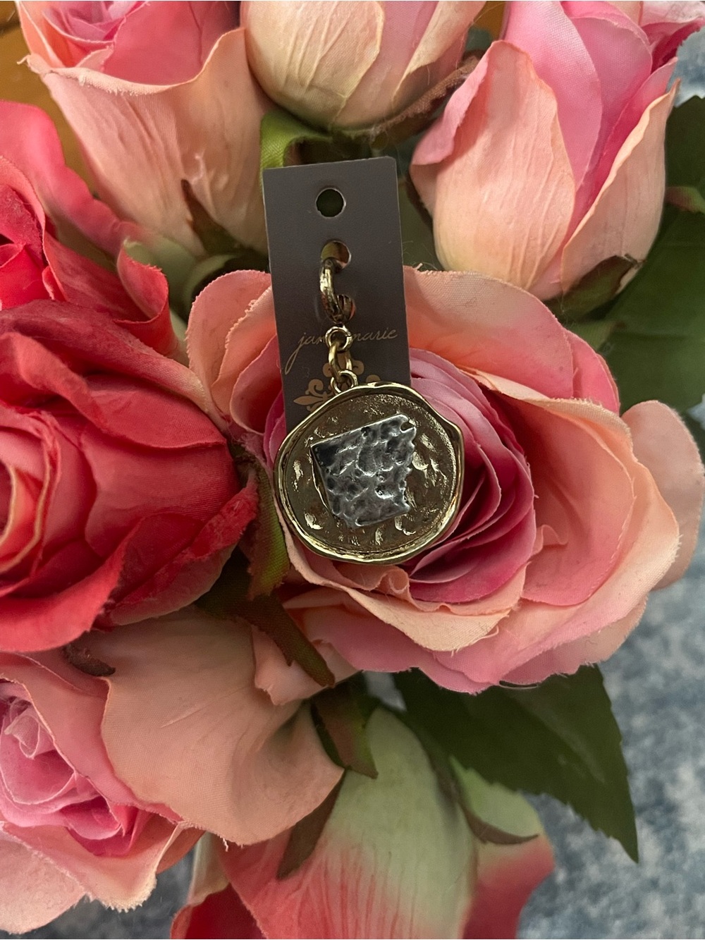 Two tone Georgia charm